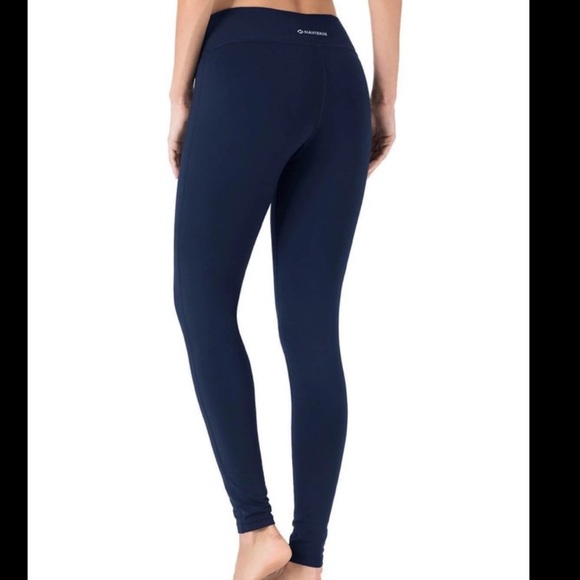 XXL Naviskin Fleece Lined Yoga Leggings Black NWOT - Picture 3 of 6